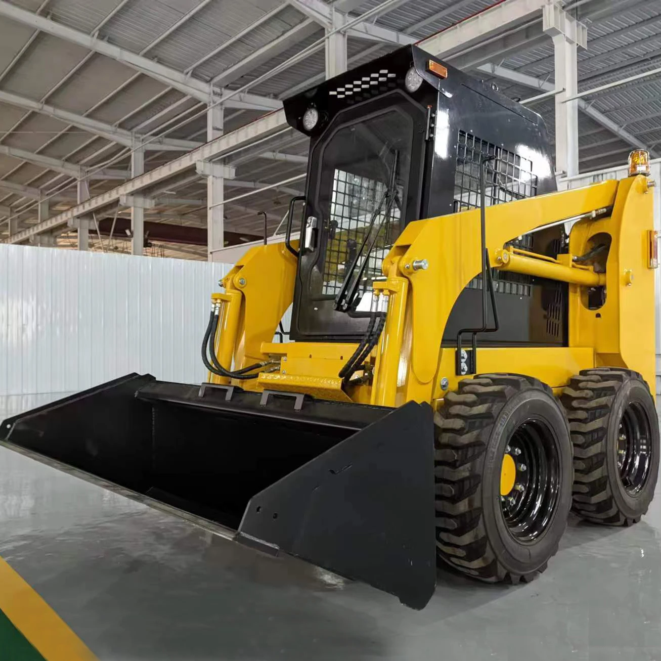 Agricultural Customized Price Multifunction Mini Wheel Skid Steer loader Farm Household EPA Small Skid steer Europe Hot Sale