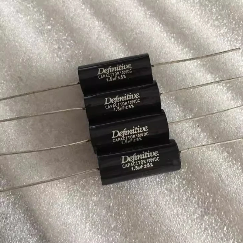 5PCS/LOT  Definitive  1.5UF100V Frequency Division Thin Film Capacitor