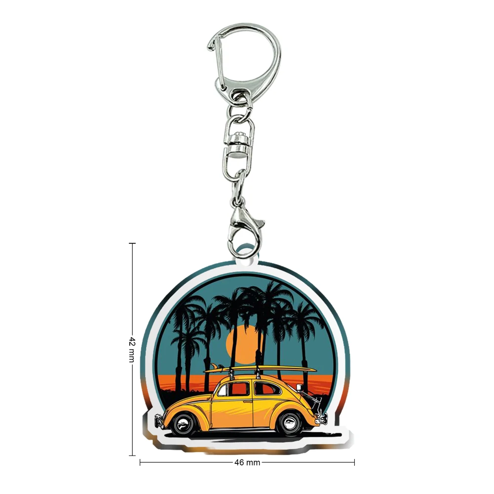 

Cool Cars Designs Transparent Keychain Acrylic Key Chain Photo Trinket Printing Design Game Keychains Bag Pendants