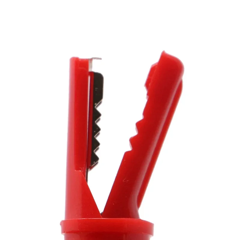 CC259 Full Insuated Slim Crocodile Alligator Clips with 4mm Socket