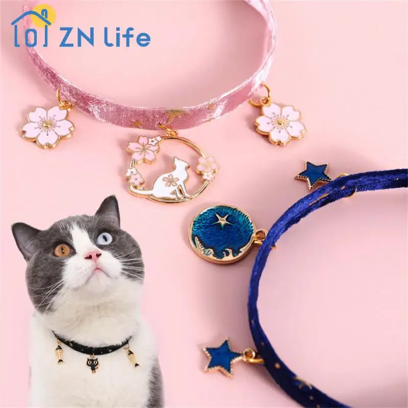 Adjustable Cat Collar Cartoon Individuation Great Decoration Dog Cat Collar Can Be Used Repeatedly Cat And Puppy Pet Supplies