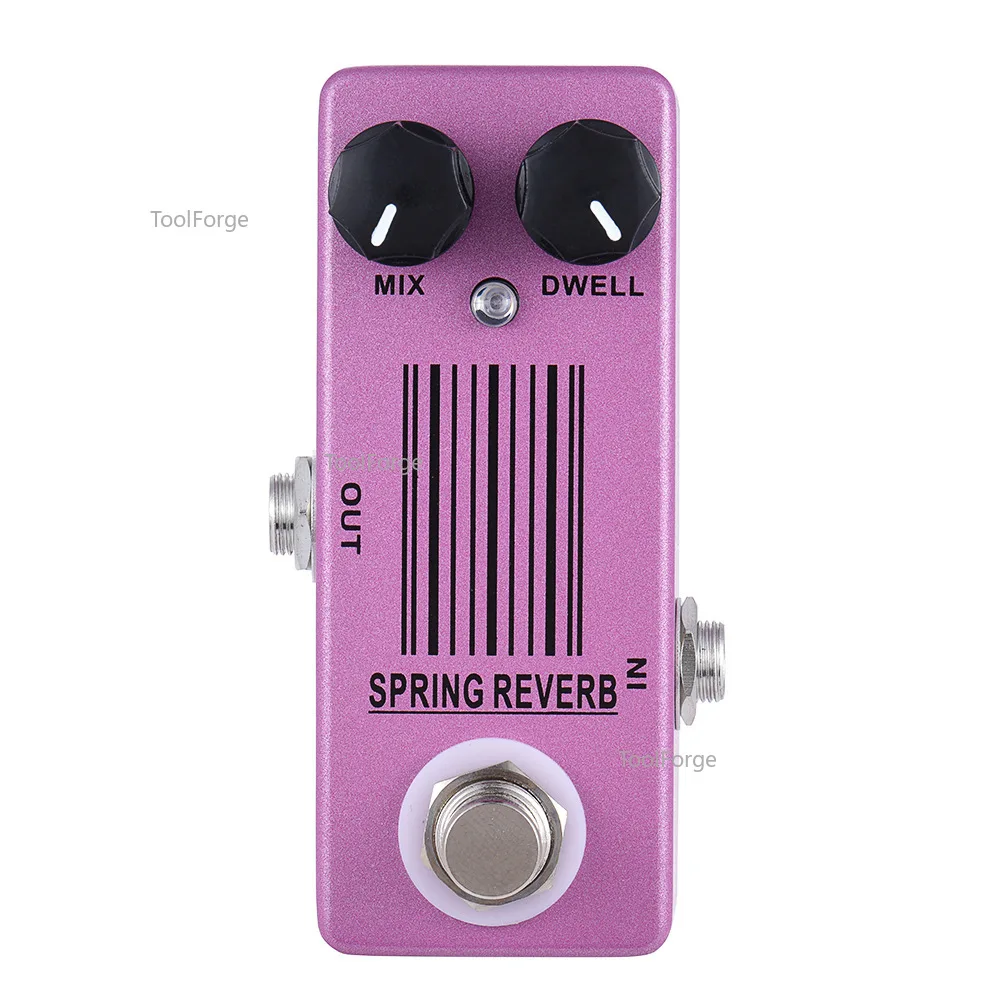 MOSKYAUDIO SPRING REVERB Mini Guitar Effect Pedal MP-51 True Bypass Metal Electric Guitar Effects Processors efeito guitarra