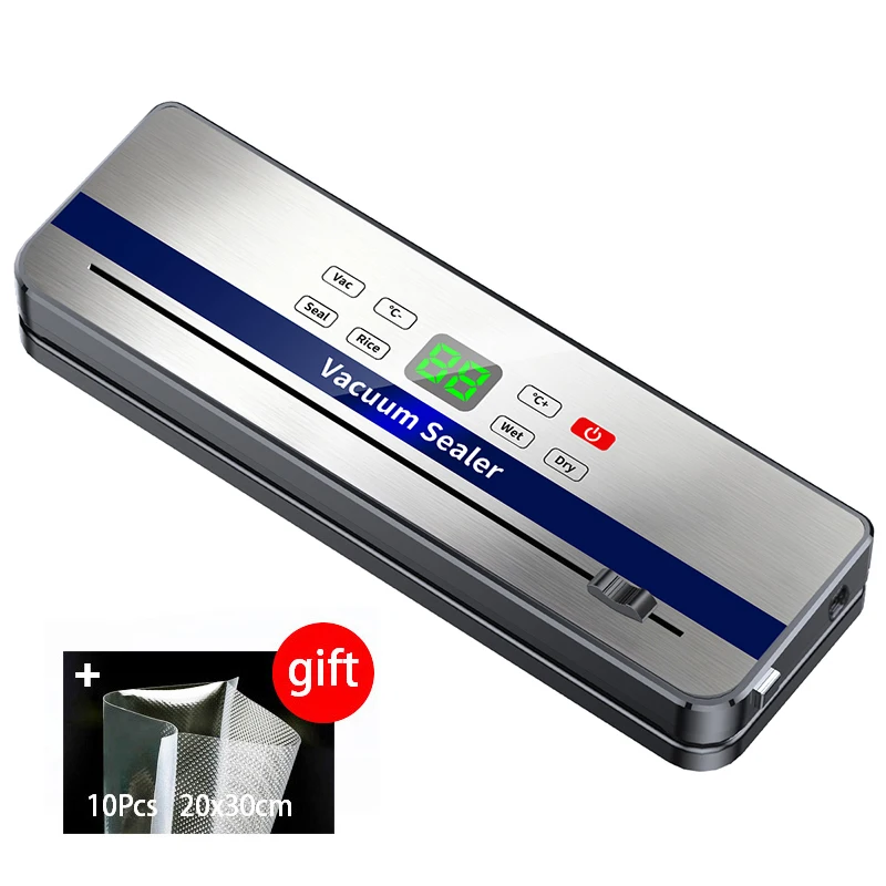 USB Rechargeable Portable Food Vacuum Sealer Dry Wet Dual Sealing Kitchen Outdoor Food Saver for Freshness Preservation 829 image 3