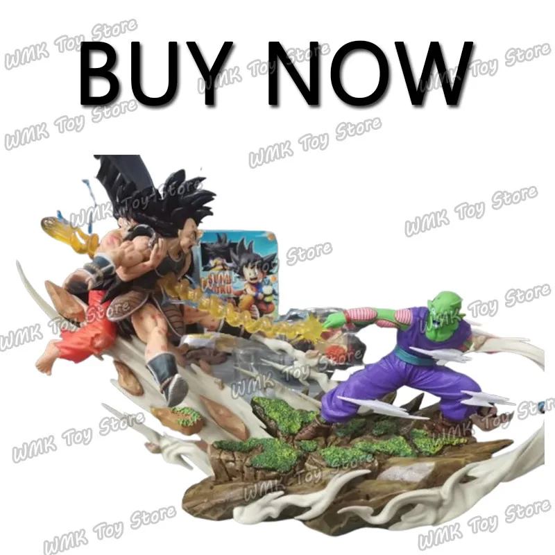 Dragon Ball Anime Figure Raditz Vs Piccolo Action Figure Pvc Models Gk Statue Collectible Toy Decoration Doll Model Toy Custom