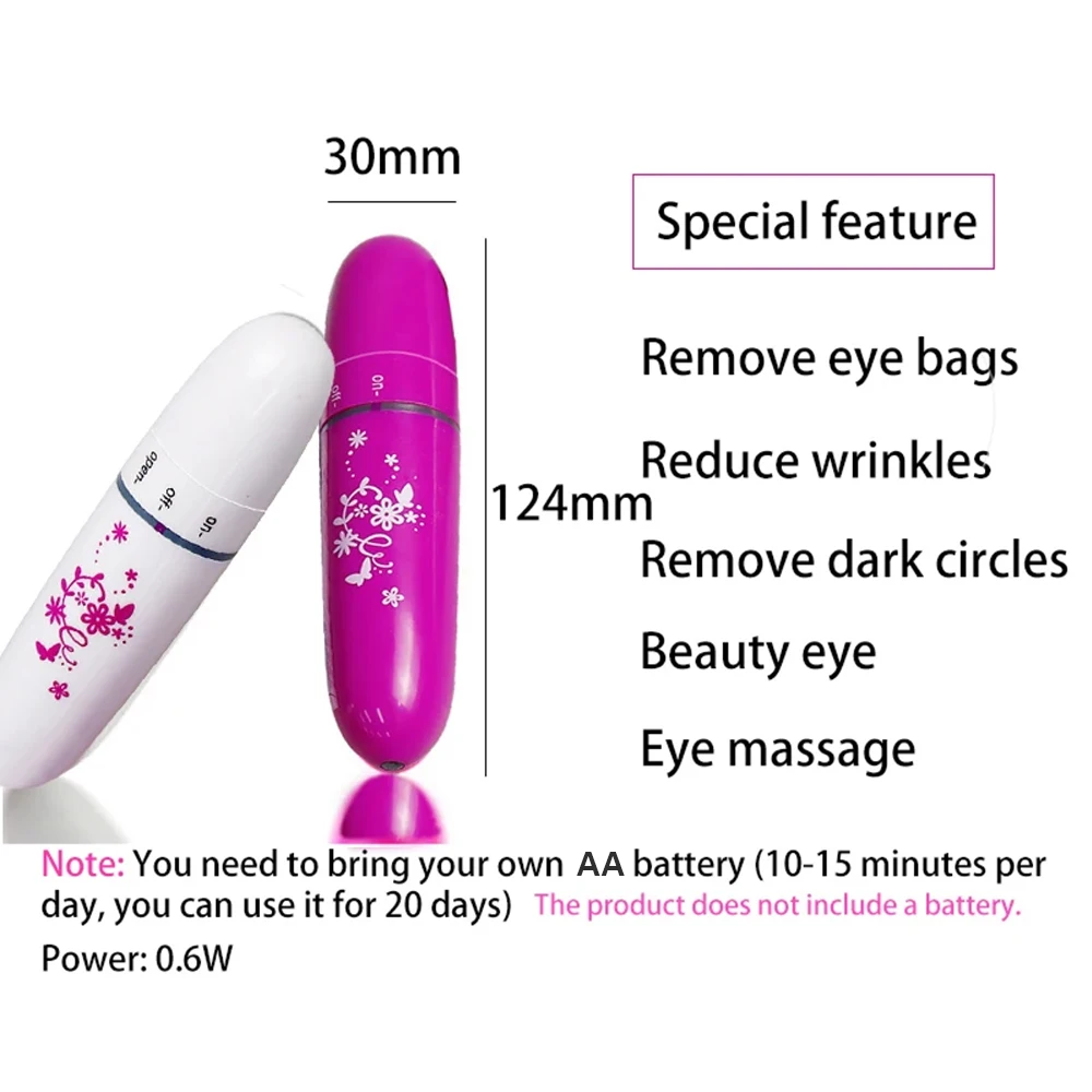Slimming Face Vibration Facial Beauty Stick Bar Lift Skin Tightening Wrinkle Bar Electric Stick Massage