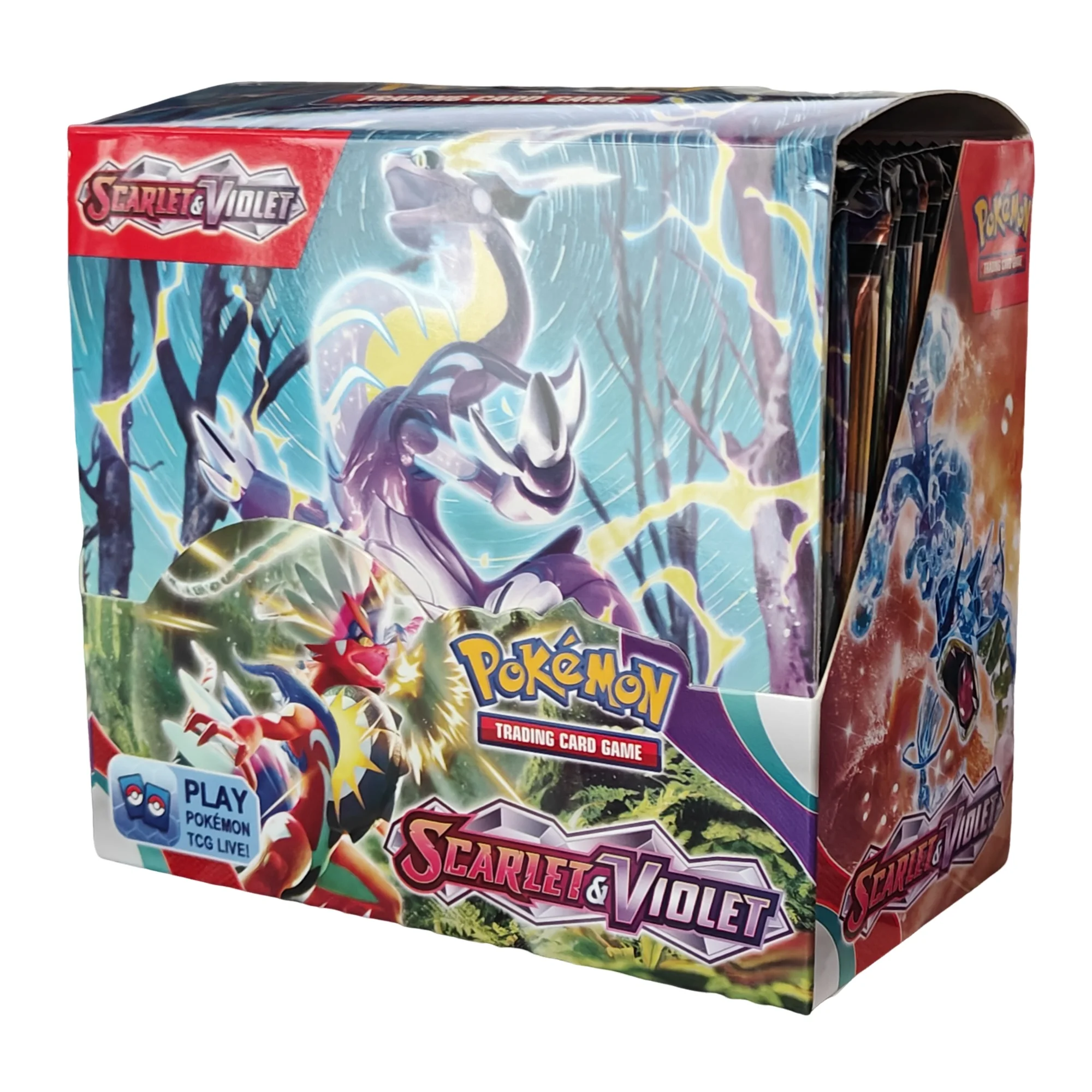 

360Pcs English Version Pokemon TCG Scarlet And Violet Booster Box Trading Card Game Toys