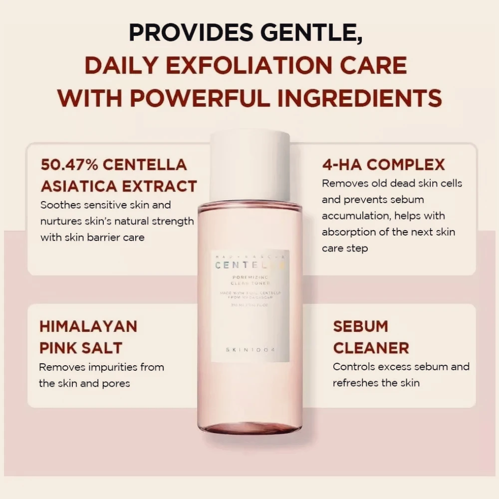 Skin1004 Centella Skincare Korean Madagascar Moisturize Toner Serum Whitening Cream Face Wash Cleansing Oil Essence set