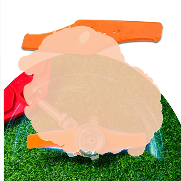 2/3/4 Teeth Nylon Grass Trimmer Blade Replacement Brush Cutter Head for Weed Eater Lawn Mower Garden Tool Accessories
