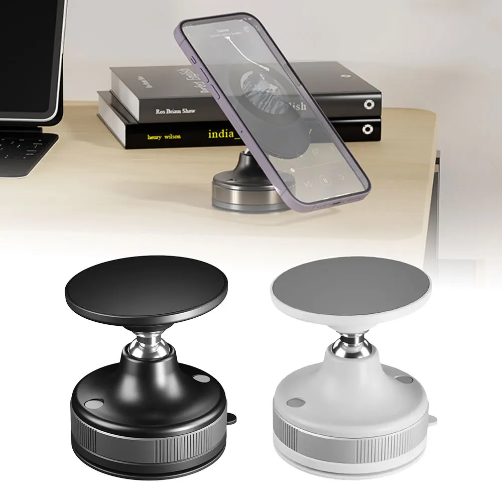 

Universal Vacuum Magnetic Suction Cup Car Phone Holder Stand 360 Rotation Lazy Holders