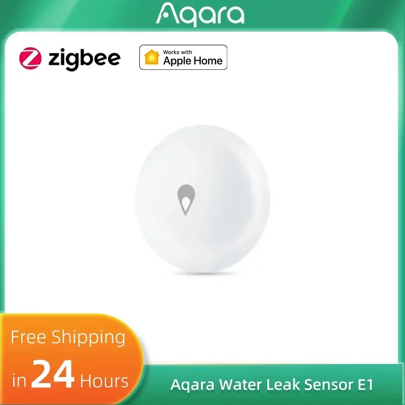 Aqara Water Immersing Sensor E1 Zigbee Flood Water Leak Detector for Home Remote Alarm Security Soaking Sensor for Mi Home APP