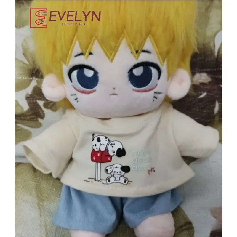 Evelyn（Doll）20cm Cute Stuffed Toy Clothes Love and Deepspace  Jeans Accessories Replacement Clothing Decoration