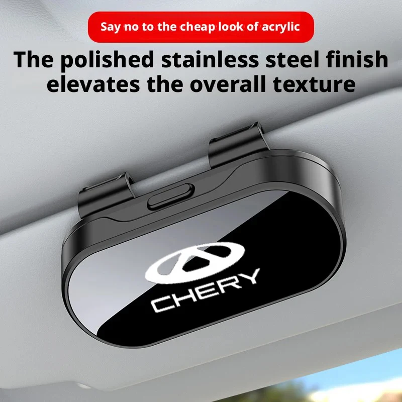 

Car Visor Glasses Case Auto Case Anti-Scratch Eyeglasses Protection Box For Chery TIGGO 2 3 4 5 7 Pro 8 3X 5X A1 T11 QQ Arrizo