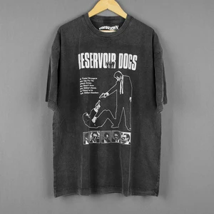 Kaus Reservoir Dogs Film Fiksi Pulp Quentin Tarantino The Hateful Eight Sopir Taksi Scarface Kemeja Pakaian Pria Katun 8 supir taksi penjualan terbaik - №