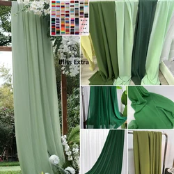 Olive Avocado Green Chiffon Fabric Drape Georgette For Dress Skirt, Shirt, Dress, Decoration ,Handmade DIY Clothing Wide 150cm