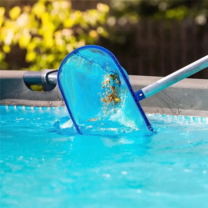 ABPF Swimming Pool Cleaning Net Professional Cleaner Tools Salvage Mesh Rake Garden Pool Spa Rubbish Skimmer Mesh
