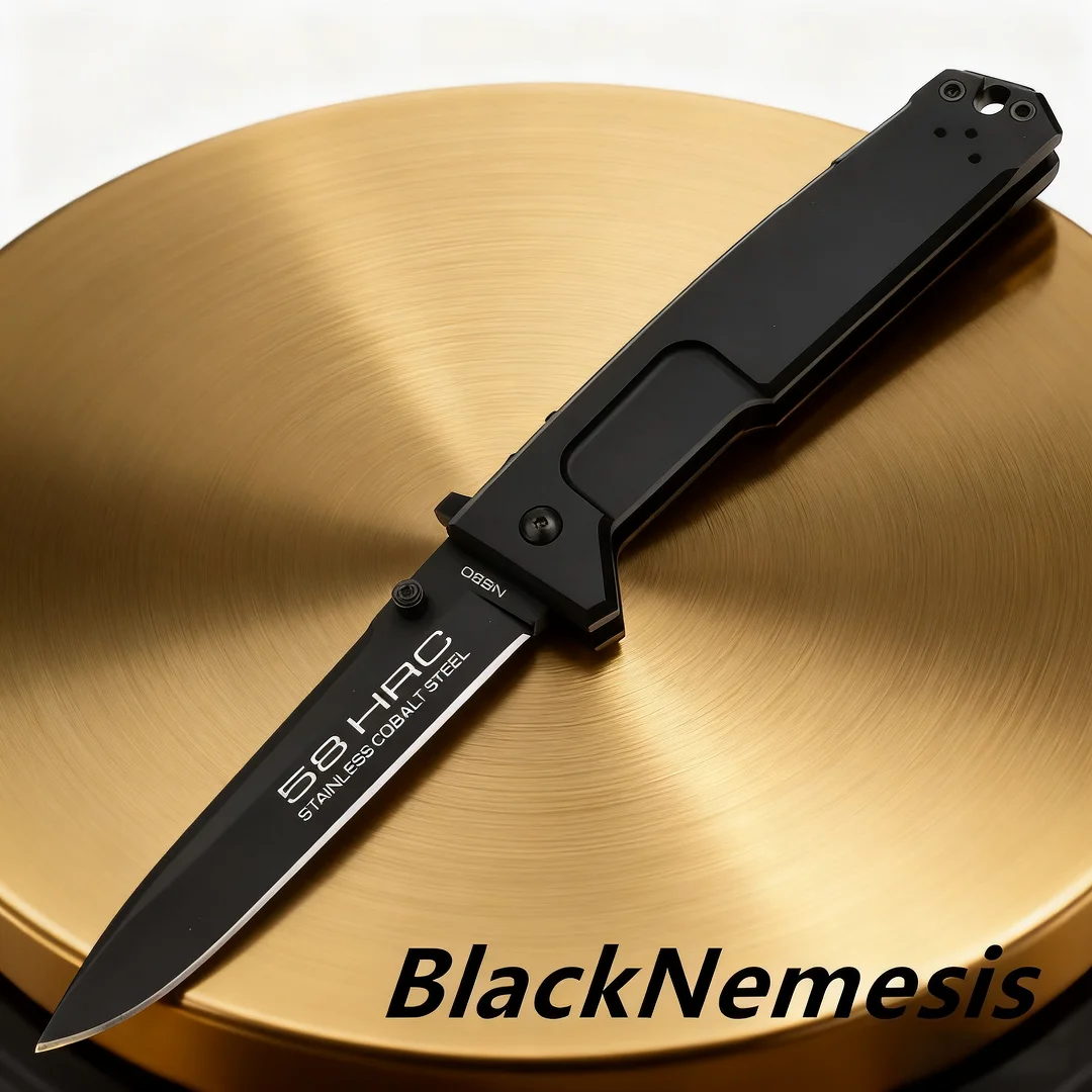 

NEMESIS- Multi-functional tactical folding knife, aluminum alloy handle portable pocket knife, sharp fruit knife