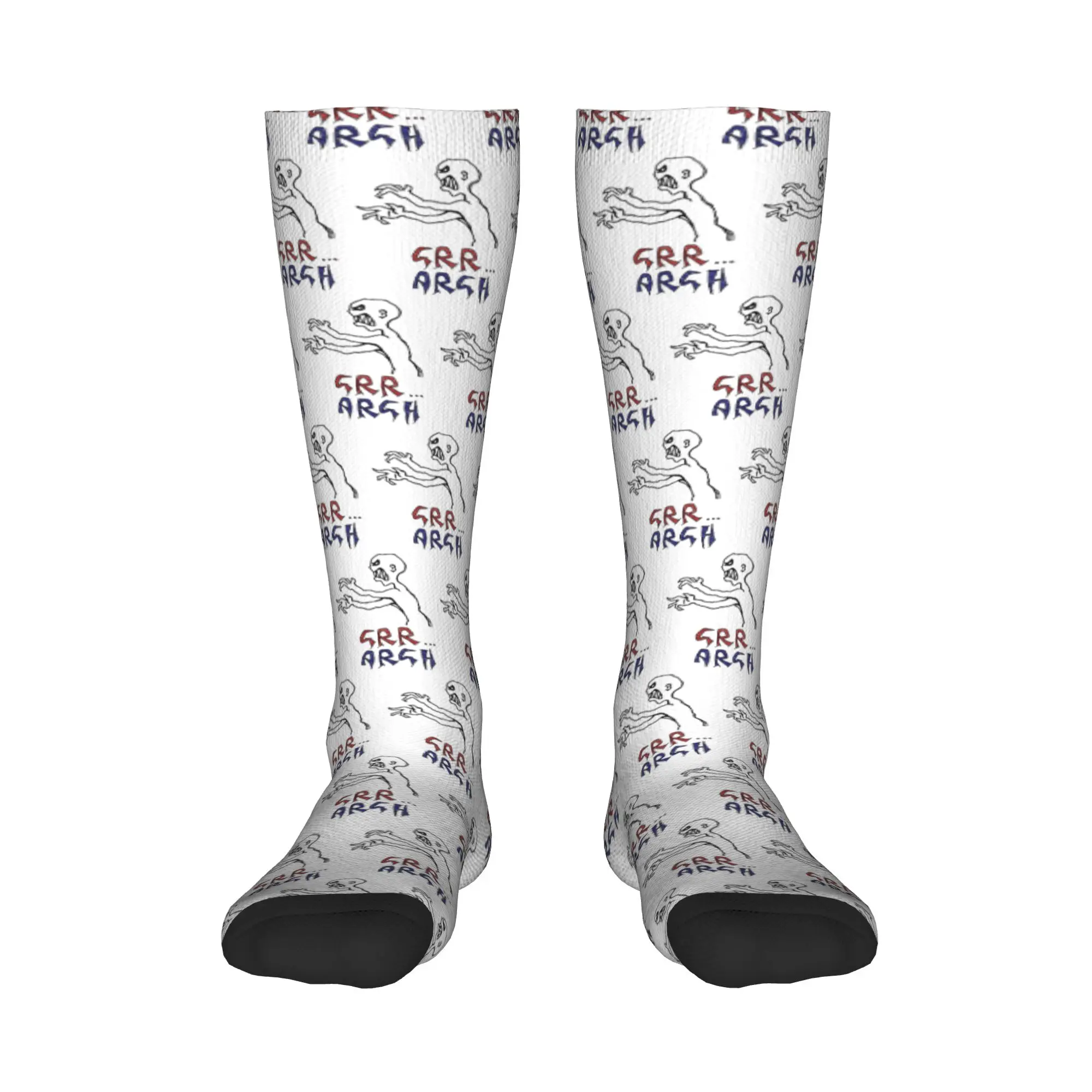 

All Seasons Crew Stockings grr...argh с цветными носками Harajuku Crazy Хип-хоп Длинные носки Аксессуары для мужчин и женщин