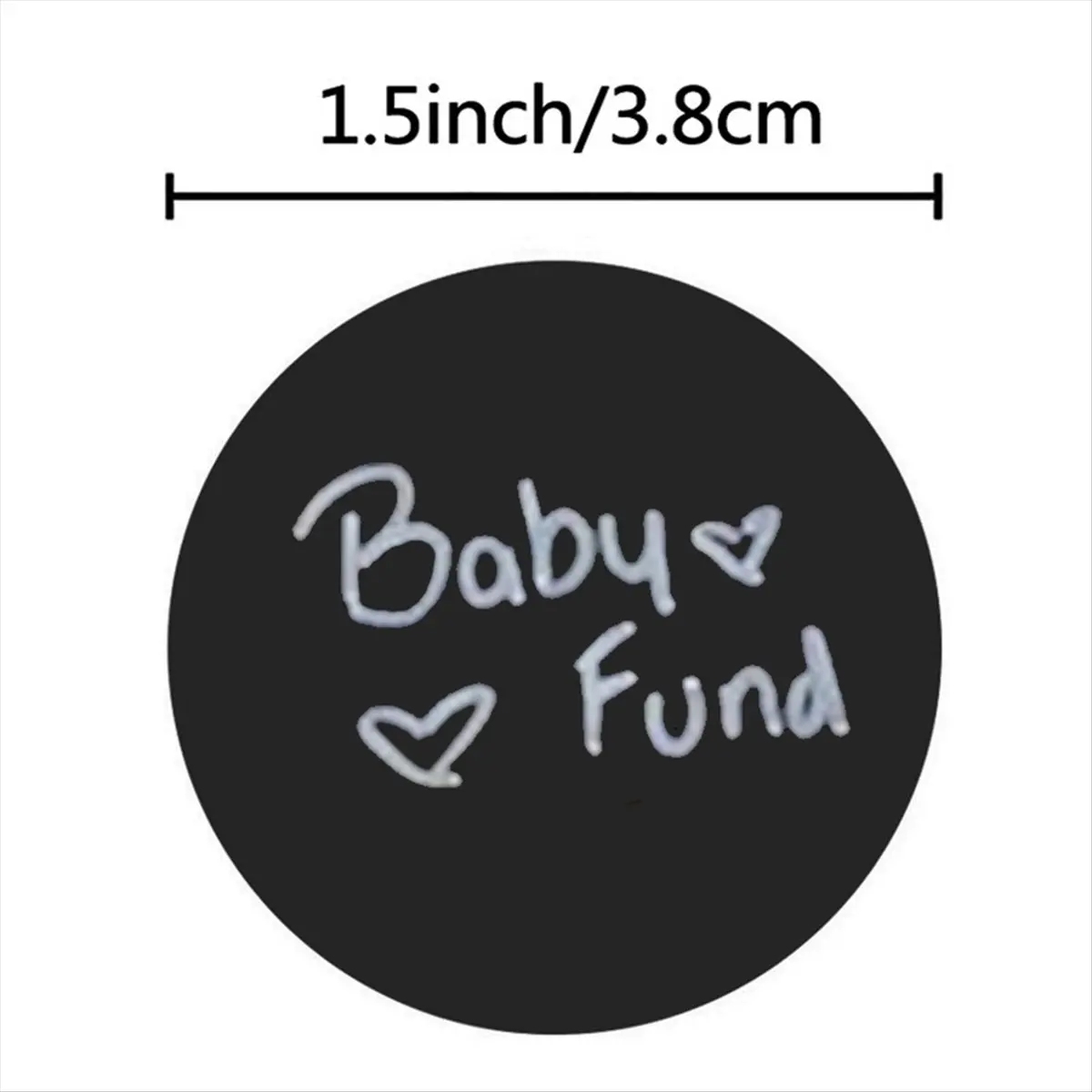 Super Sale 500pcs Round Blank Handmade Stickers DIY Blank Labels for Scrapbooking, Handmade Gifts and Decorative Labeling