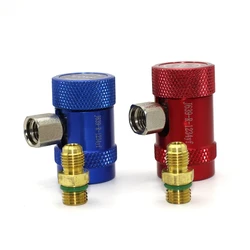 New Refrigerant 1234YF Manual Quick Coupler High and Low M12*1.5