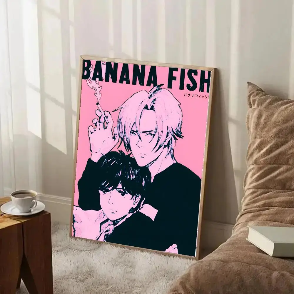 Banana Fish Anime-Leinwand-Poster, Kunst, HD, fortschrittliches ästhetisches Druckpapier, Wandkunst für Wohnzimmer, Heimdekoration – Detail 11