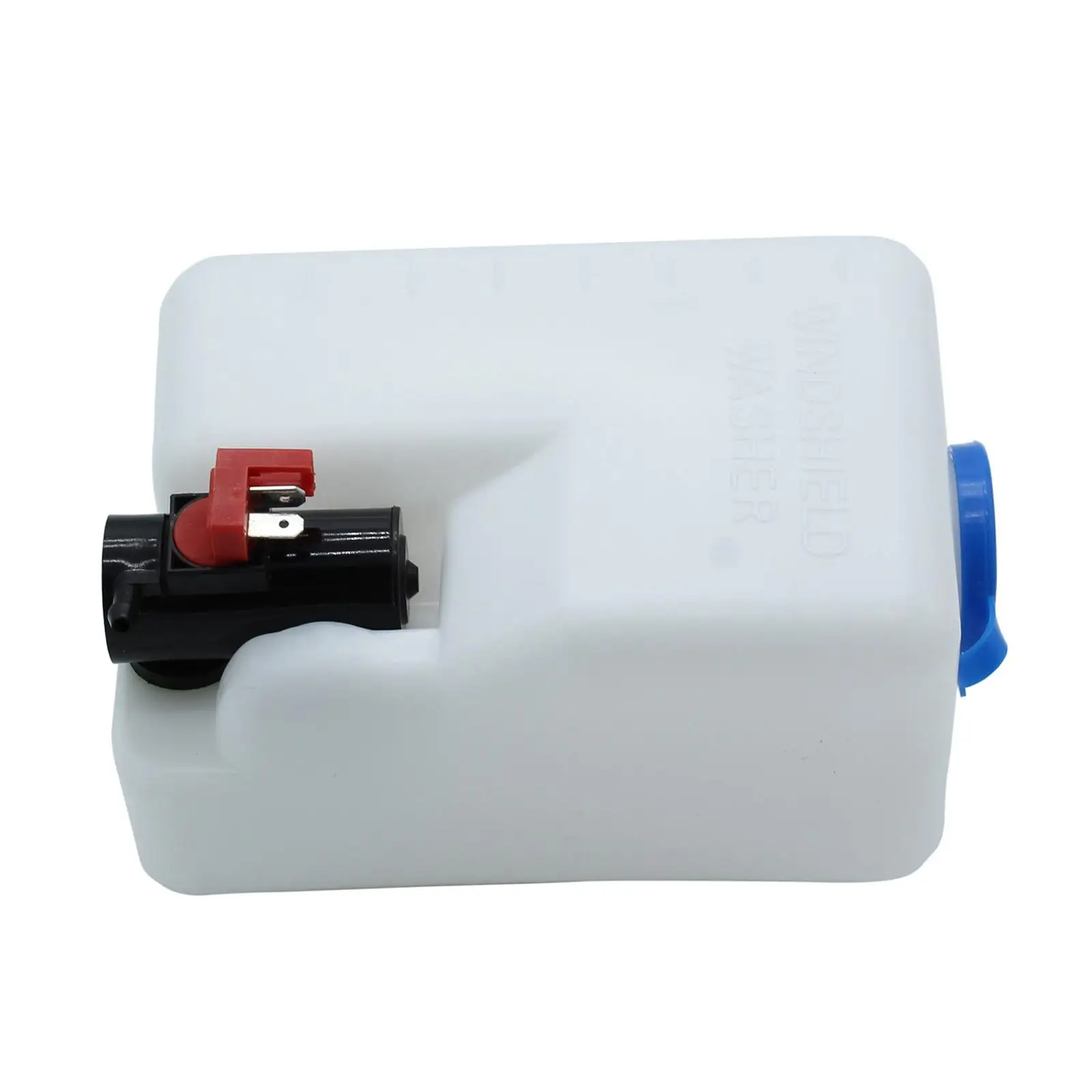 

12V Windshield Washer Reservoir Kit Plastic Water Bottle Sprayer with Switch for Car SUV Marine Universal Use