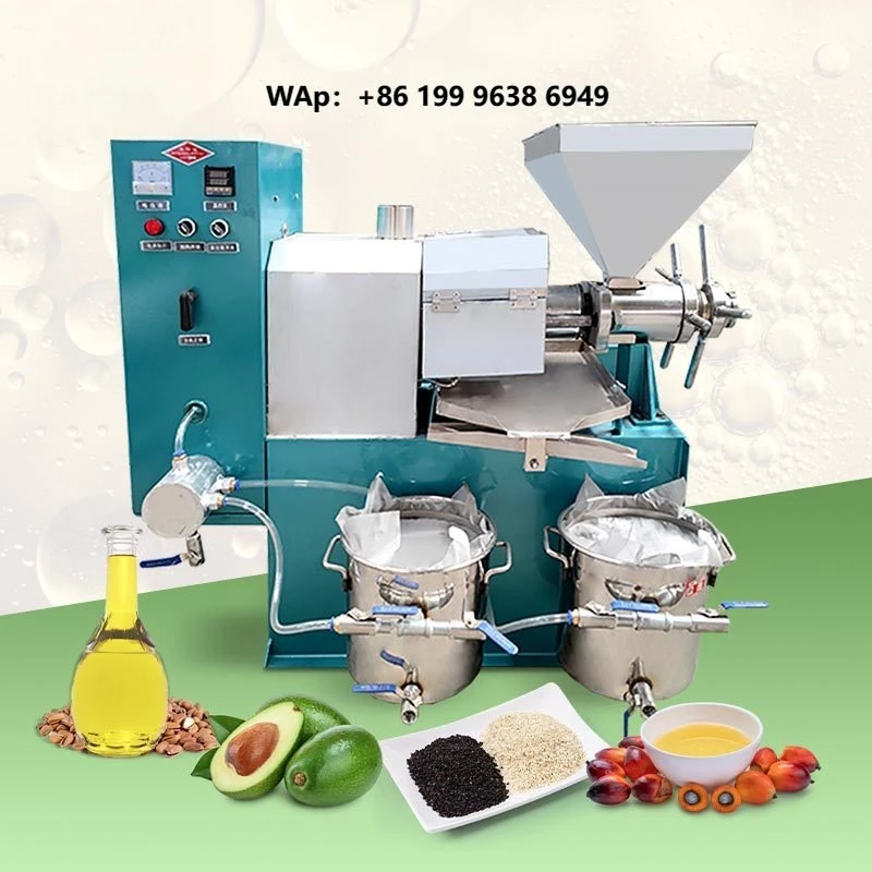 Groundnut Soybean Palm Mini Neem Combined Automatic Extruder Oil Press Process Machine Soya Bean Oil Expeller