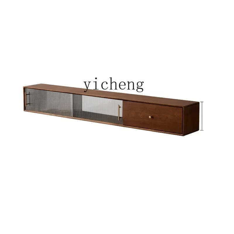 

TQH Wall Hanging TV Cabinet Modern Simple Hanging Wall Cabinet Living Room TV Cabinet