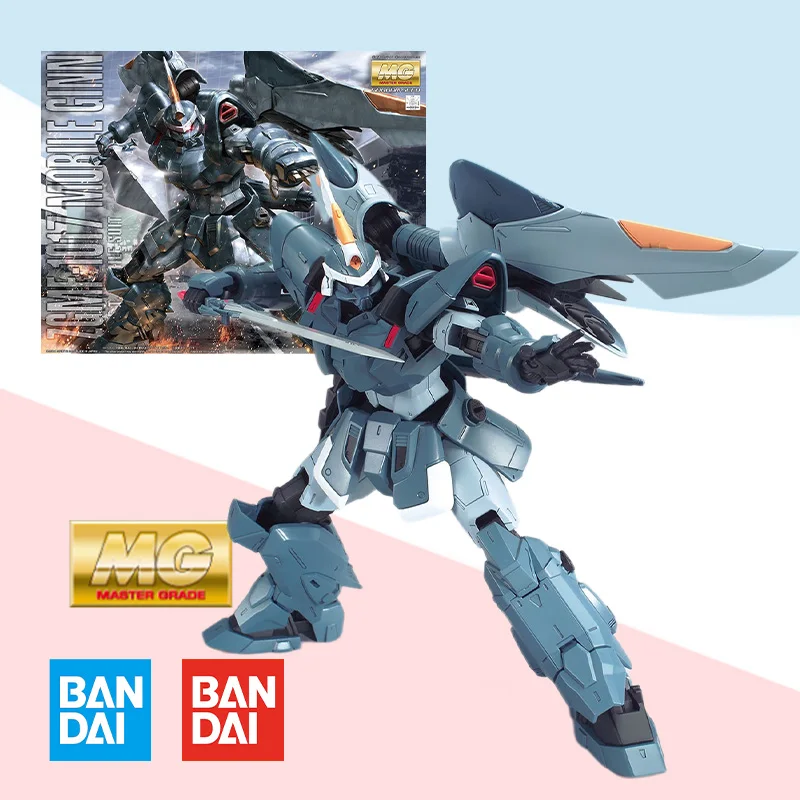 

Bandai Original box MG 1/100 MOBILE SUIT GUNDAM ZGMF-1017 MOBOLE GINN full Action Anime PVC model kit Assembly toy gift for kids