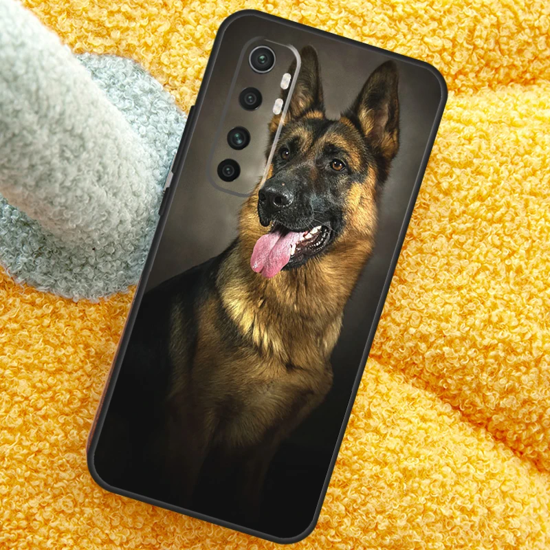 German Shepherd Dog Case For POCO X3 X4 X5 F5 Pro M5s C40 F4 GT F3 Cover For Xiaomi 12T 11T Pro 12 13 Lite 12X