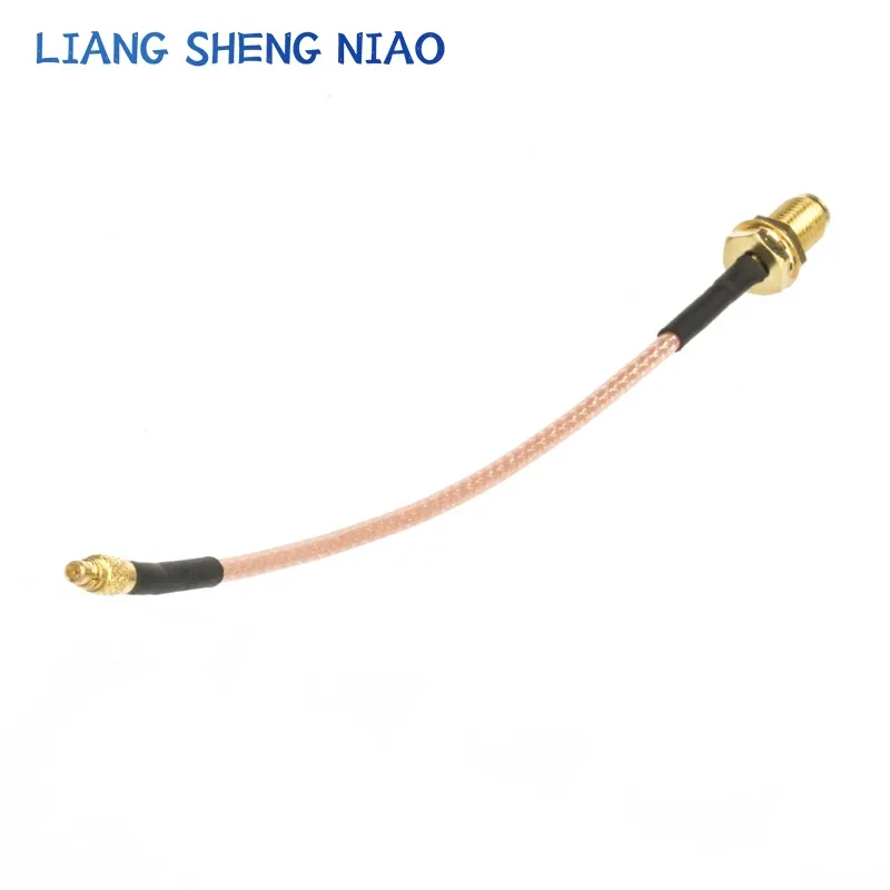 RG316 Cable MMCX Female Jack Nut Bulkhead to SMA Male Plug Connector RF Coaxial Jumper Pigtail Straight SMA to MMCX cable