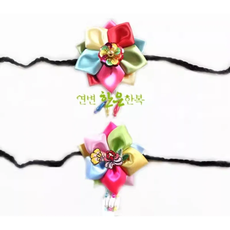 

New Colored Hanging Bead Headbands/children's Stage Performance Headbands/hair Ropes Imported From South Korea