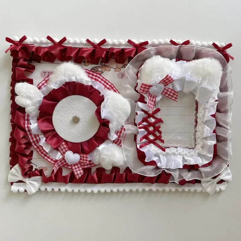 Badge Display Board For Ita Bag cute items itabag accessories Ita Bag Pin Badge Organizer Lace Itabag Insert Accessories