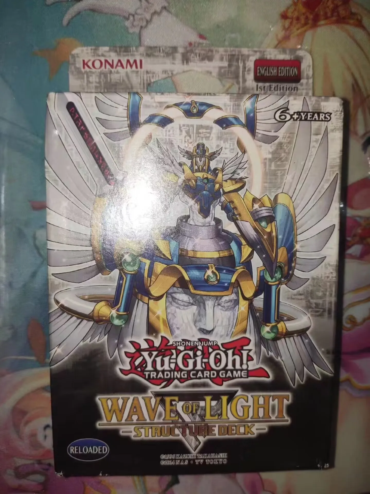 

Yugioh KONAMI Duel Monsters TCG Structure Deck Wave of Light SR05 English 1st Edition Collection Sealed Booster Box