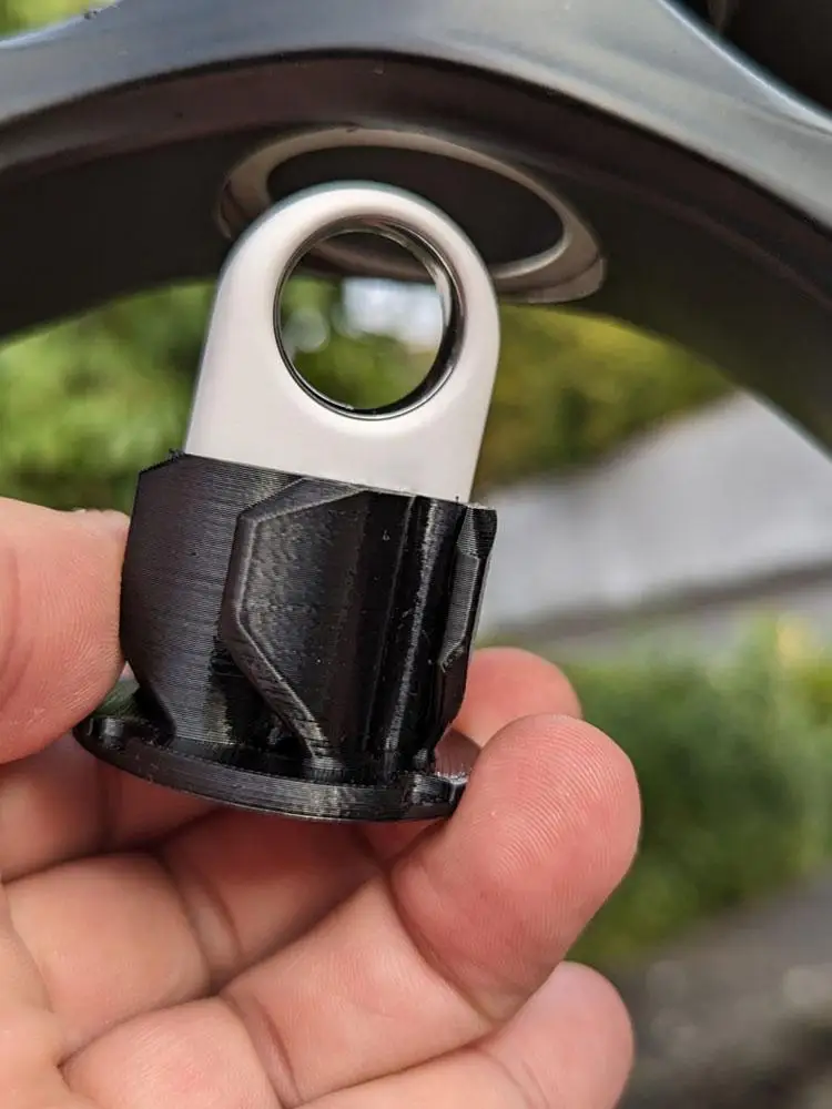 AliExpress NONE Mount Road Bicycle Front Fork Tube Installation Bracket For Samsung Smarttag2, Anti-lost GPS Location Tracking Case Accessories
