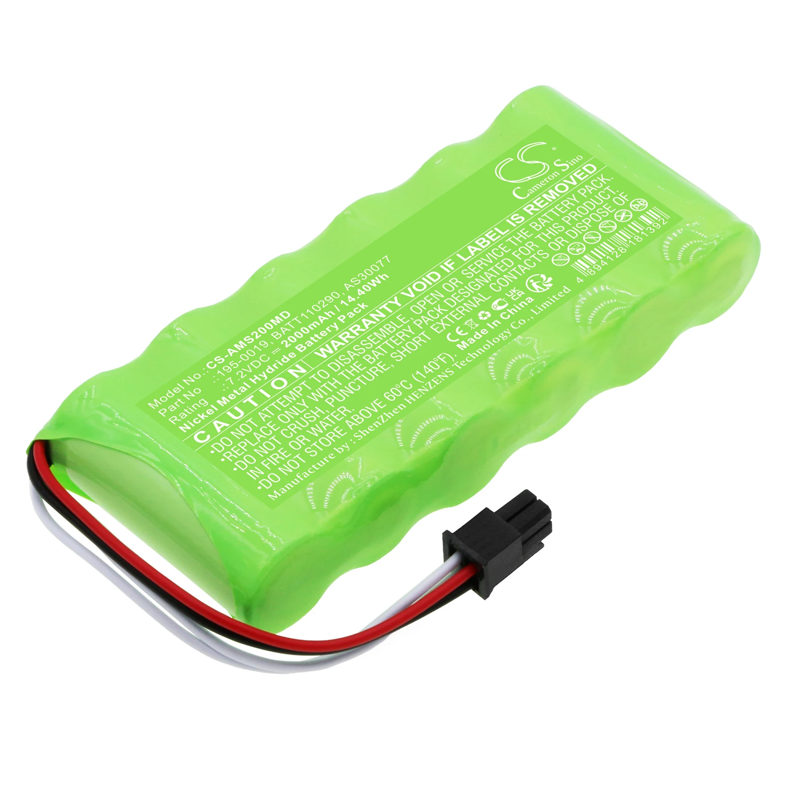 Medical Battery For Aspect Medical System 195-0019  AS30077  BATT110290  CSC07129  OM11230，Our Store Has Promotional Activities