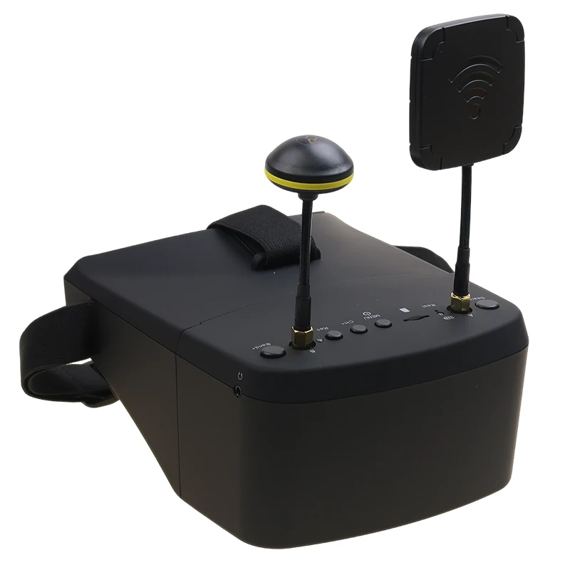 EV800D 5.8G 40CH 5-calowy zestaw słuchawkowy HD DVR Okulary wideo Różnorodne gogle FPV W/25-1300mW Nadajnik FPV VTX do drona RC FPV