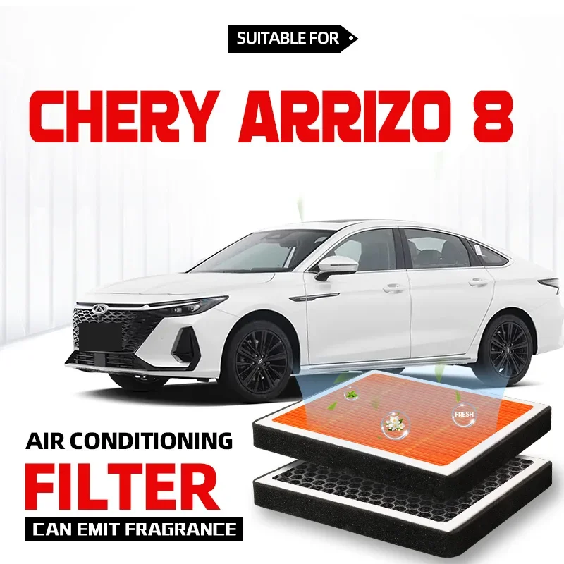 Carbon Air Conditioning Filter with Fragrance For Chery Arrizo 8 Cabin filter Air Filter Activated to Purify Car Accessories