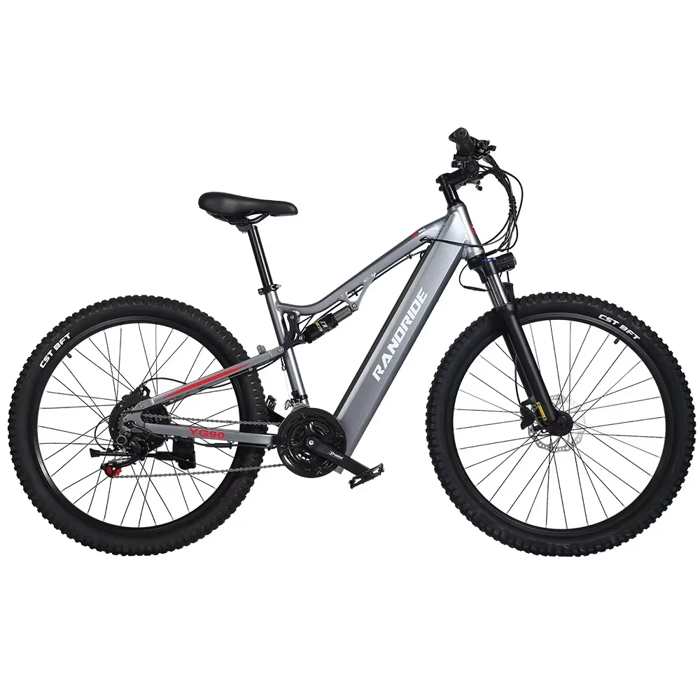 YG90 E-Bike Leistungsstarker Motor 48V17AH Lithium-Akku Hydraulisches Bremssystem Elektrofahrrad 29-Zoll- & 27,5-Zoll-Reifen Offroad-Mountainbike