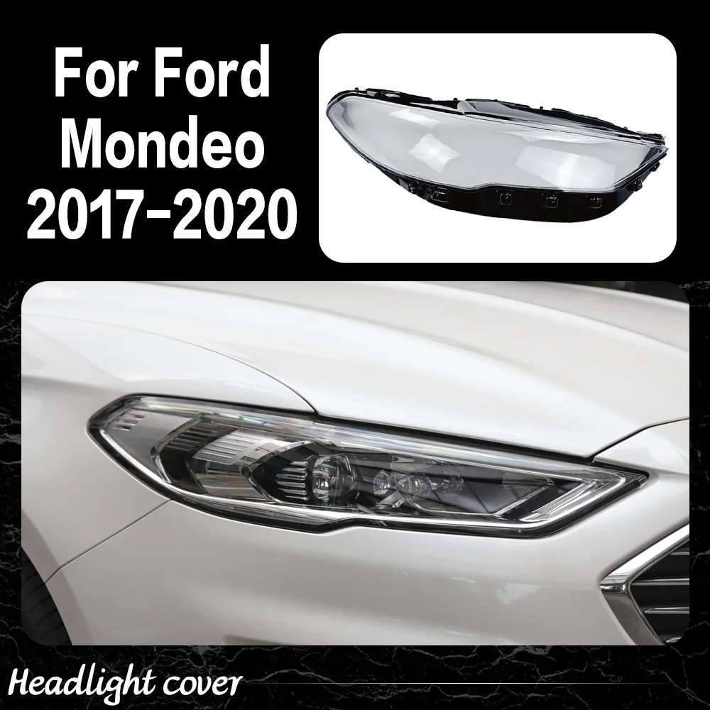 

Для Ford Mondeo 2017 2018 2019 2020 прозрачная крышка фары корпус прозрачные линзы из плексигласа замена оригинального абажура