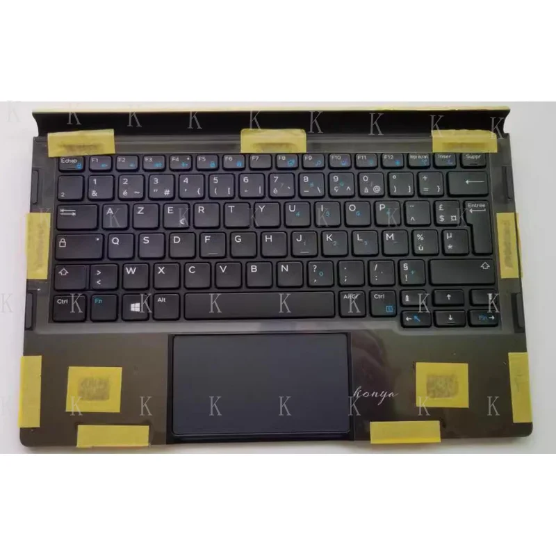 C  FOR Dell Latitude 7275 XPS 12 9250 K18A French Tablet Keyboard Base