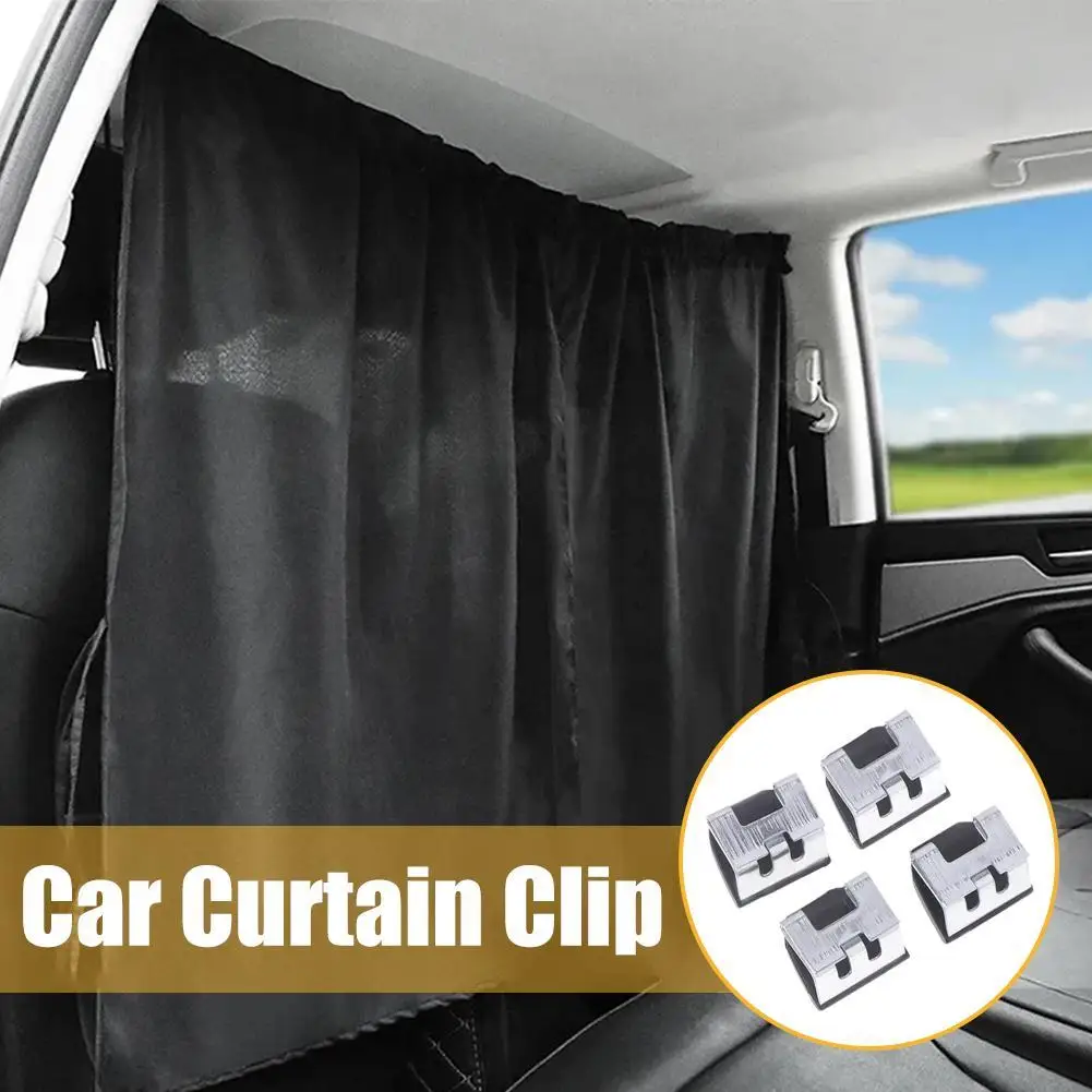 NEW4Pcs/Set Curtain Clip Car Door Side For Megane 2 3 For Fluence Laguna 2 Scenic OEM 8200163859 Holder Fastener Clips Auto Part