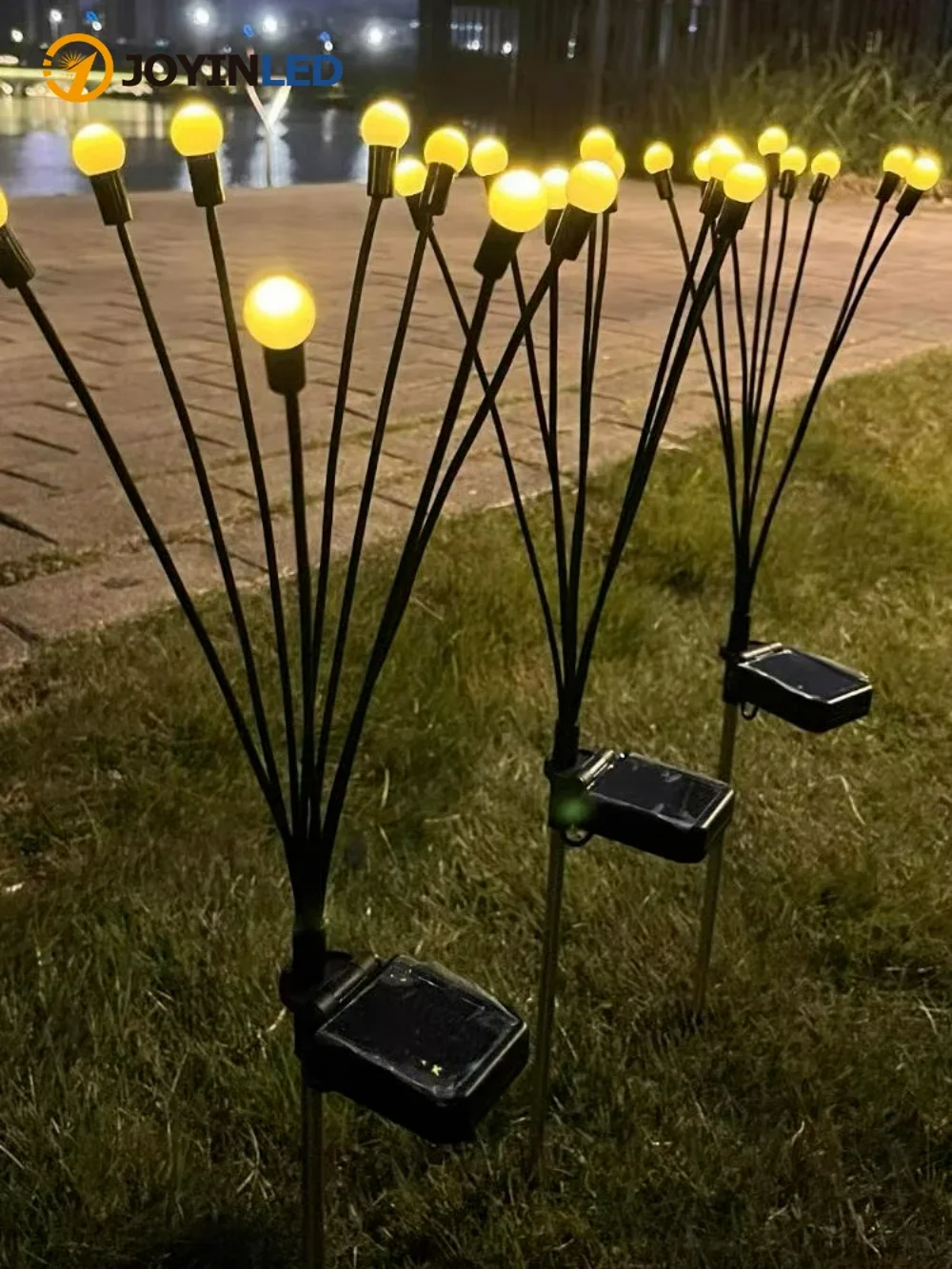 Waterdichte Atmosfeer Licht Outdoor Moderne Stijl Gazonlampen Vuurvlieg Laserlicht