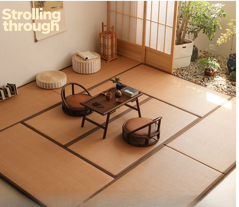 

Tatami mat, Japanese-style floor mat, electric heating, natural resin, wear-resistant, waterproof and cat-proof kang mat
