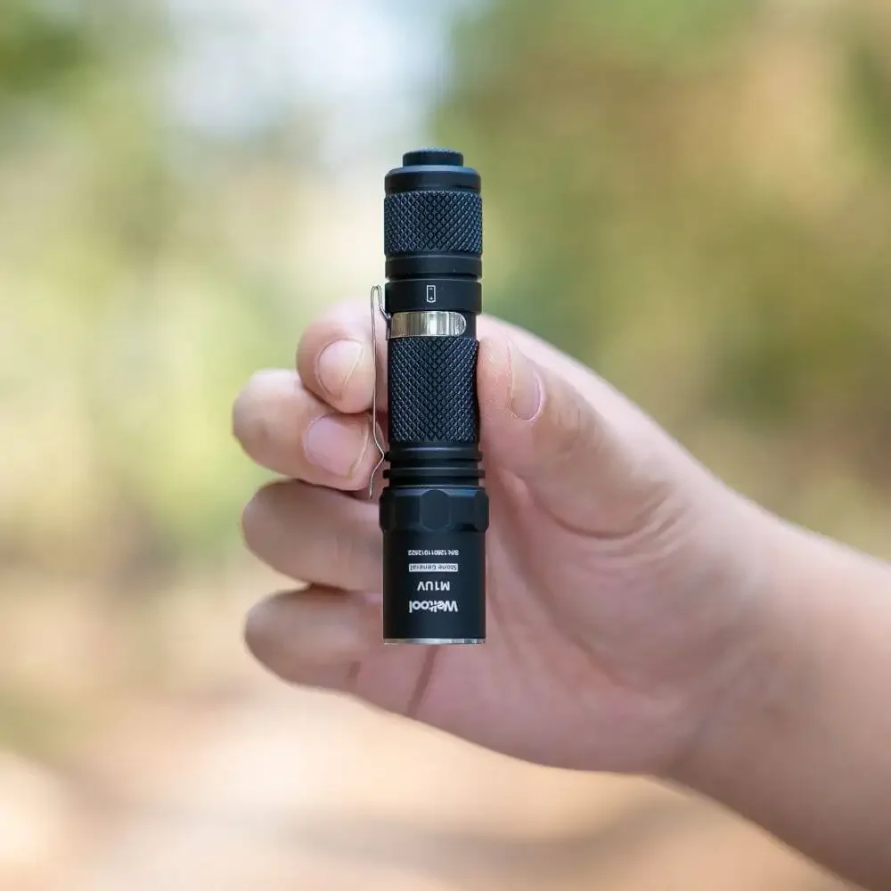 

Weltool M1UV “Stone General ” 365nm UV EDC Flashlight