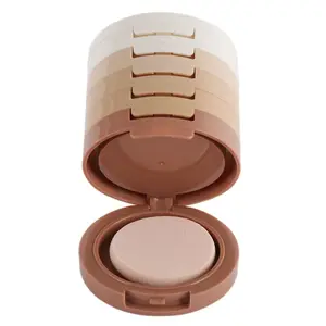 Concealer Contouring Powder, 5 Warna 5 Decked Powder Tower, Mencerahkan Warna Kulit, Kontrol Minyak Makeup Bedak Tabur Bedak Tabur 10 nada penjualan terbaik - №