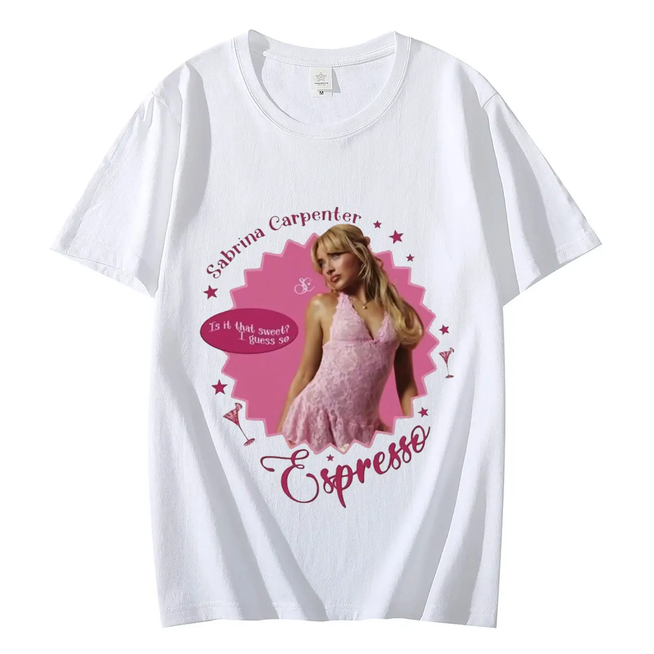 Sabrina Carpenter Aesthetics Graphic T Shirts Concert Tour 2024 Fan Gift T-shirt Unisex Fashion Hip Hop Short Sleeve T-shirts