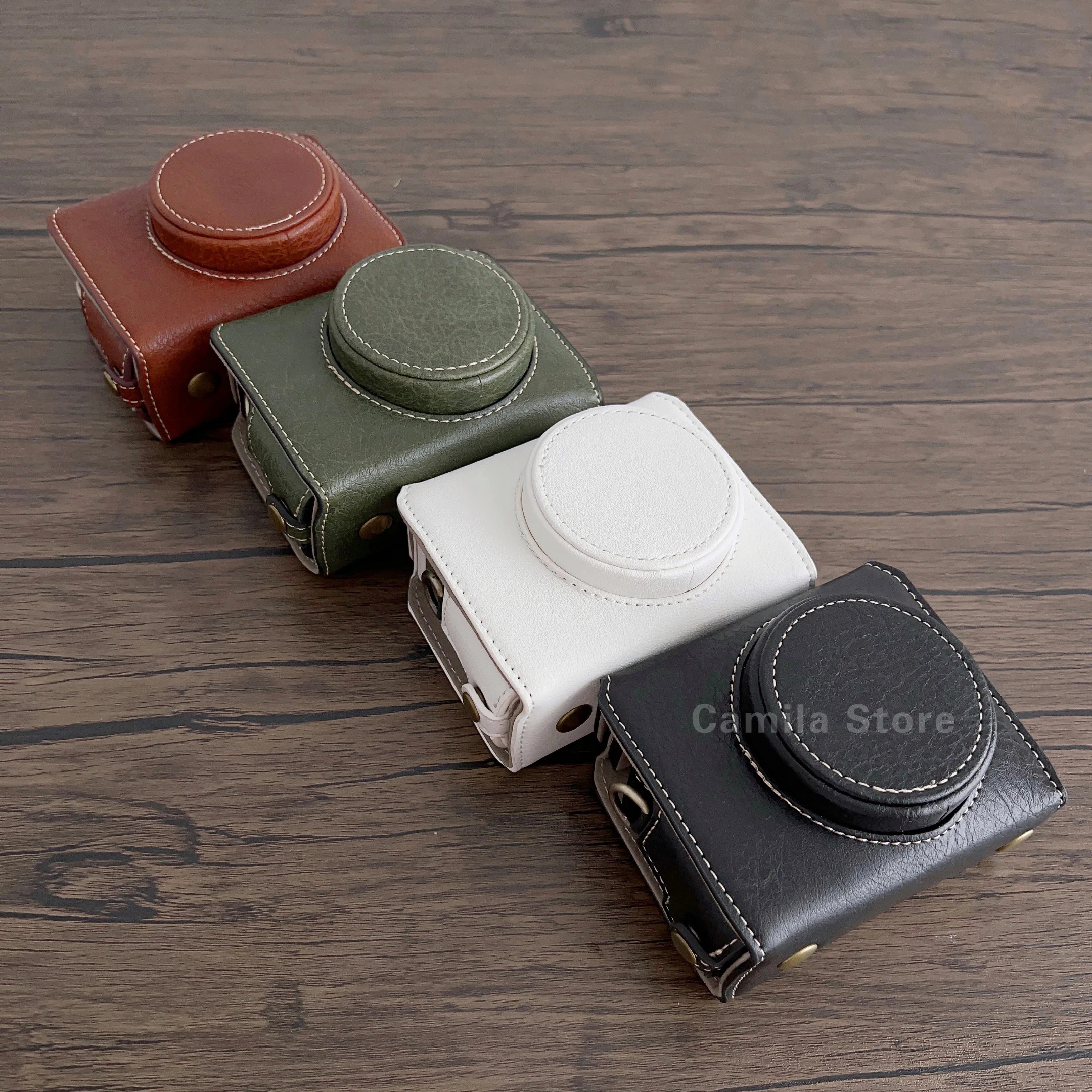 Новинка, полностью закрытый чехол из искусственной кожи для цифровой фотокамеры sony ZV1F Z-V1F, мультяшный защитный чехол