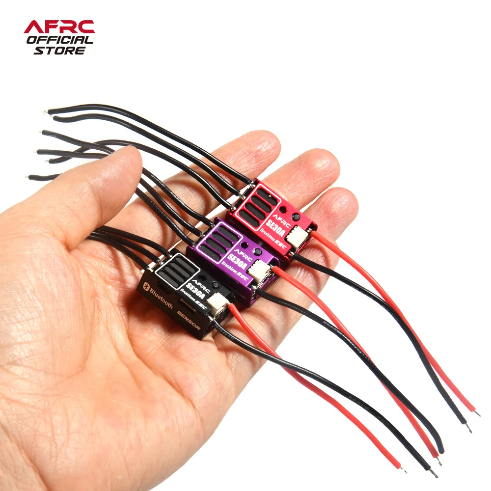AFRC-SE30A Programmable Sensored Brushless ESC For GL BM AAT RC Car Mini Drift Racing 1/24 1/28 1/32 DIY Assembly Upgrading