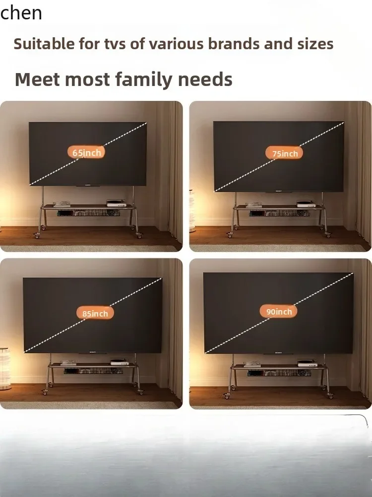 L20- high-end mobile TV cinet bracket Internet celebrity small apartment dining room storage locker integrated