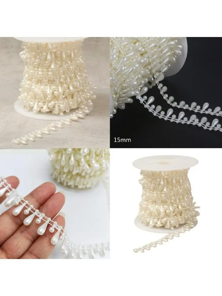 39BD Beautiful Pearls Garland For Weddings And Creative DIY Designs Pearls String